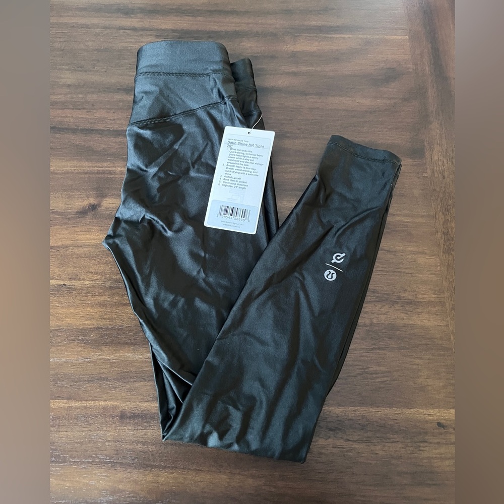 Lululemon x Peloton Satin Shine High-Rise Tight 25” NWT Sz 2